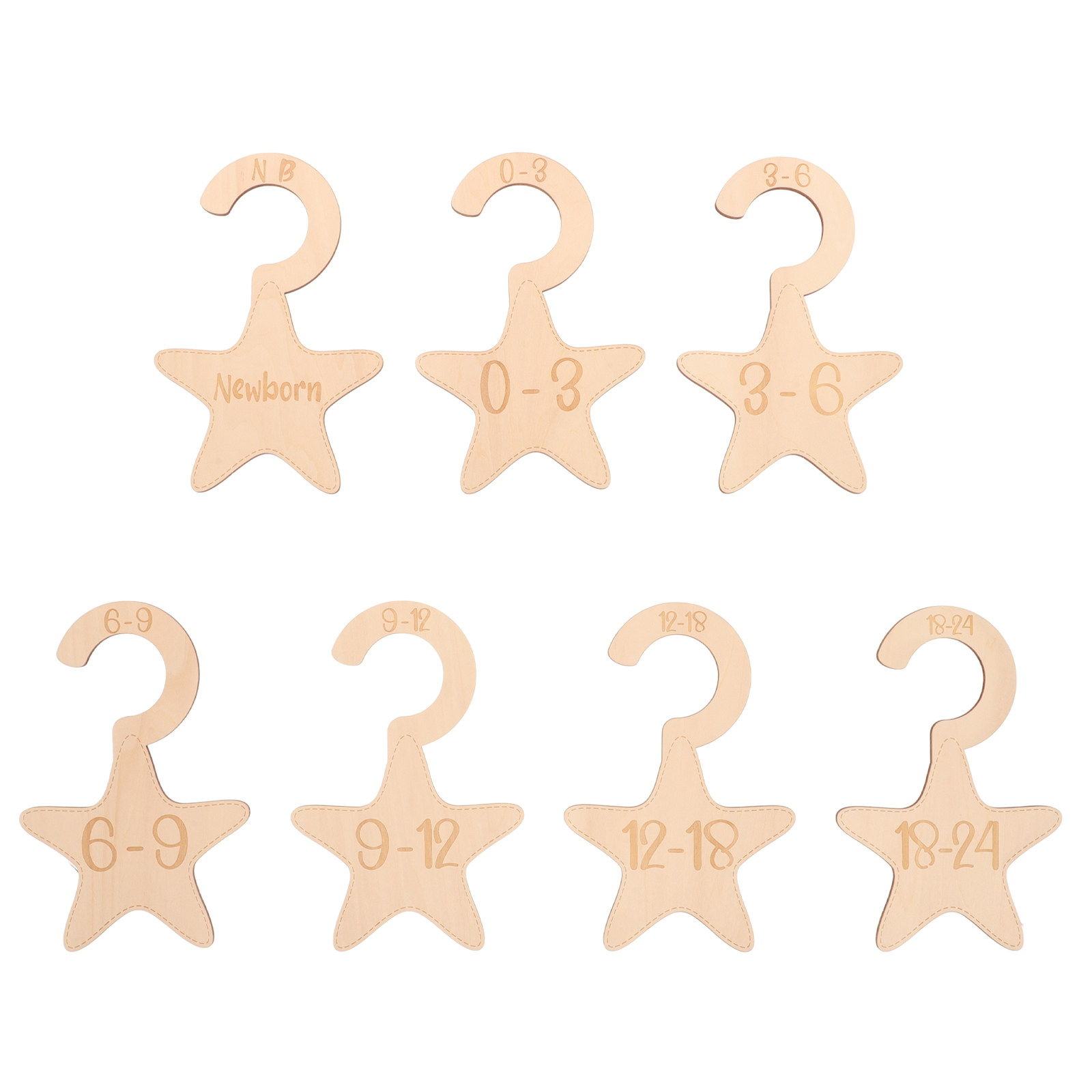 7Pcs Baby Clothes Closet Divid - đánh giá và giá Baby Clothing Dividers