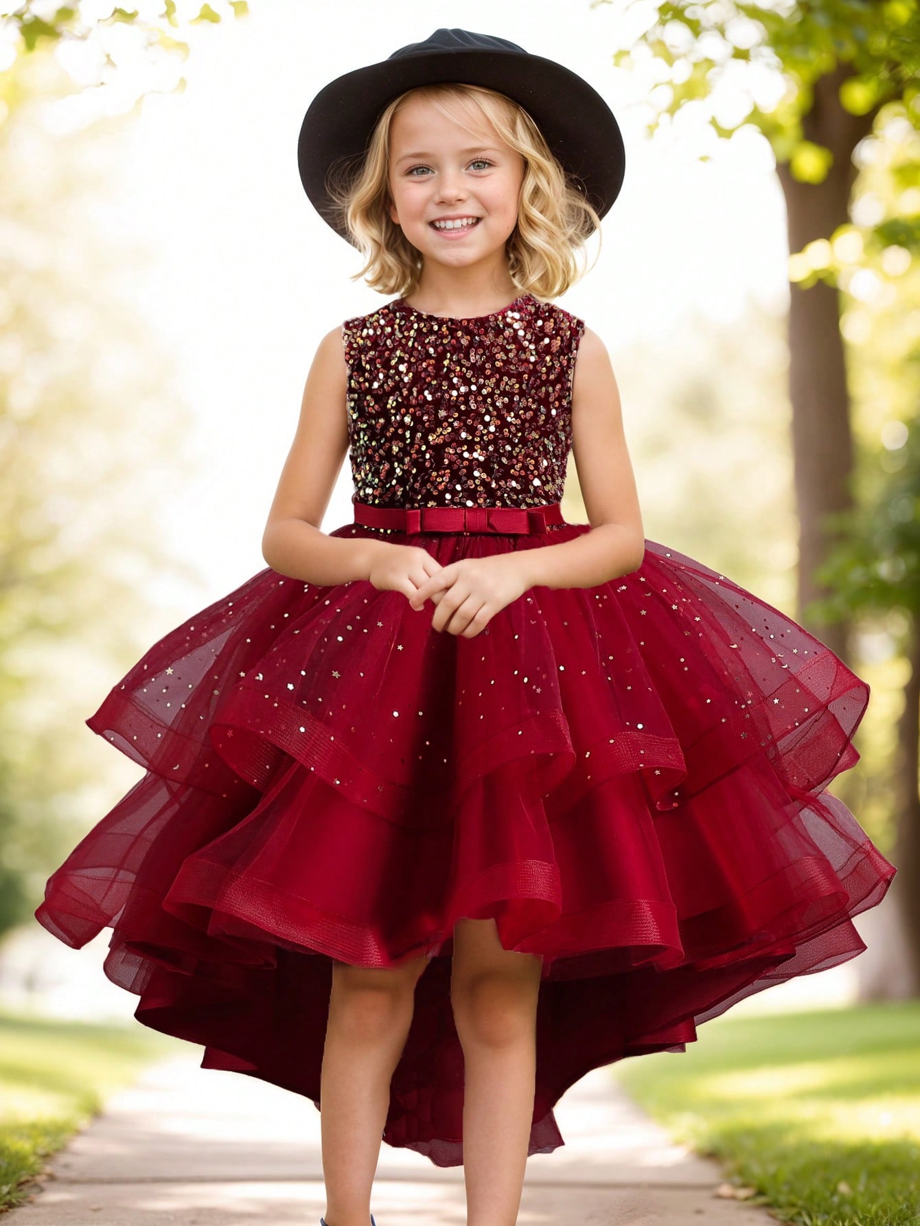 Baby Girl Princess Floral Sequ - đánh giá và giá Baby Clothing Girls