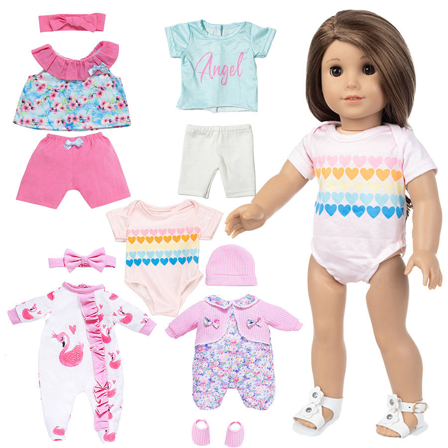 Doll Clothes for 18inch Reborn - đánh giá và giá Baby Clothing Girls