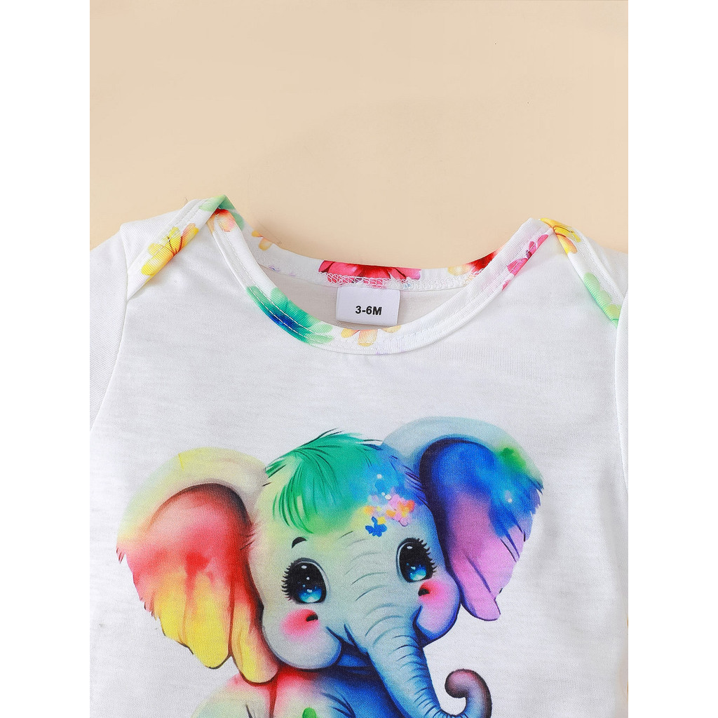 3PCS Newborn Baby Girl Clothin - đánh giá và giá Baby Clothing Elephant