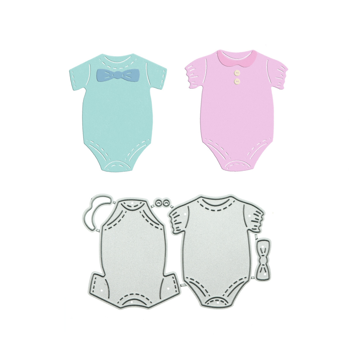 Cắt Kim Loại Chết Quần Áo Cho  - đánh giá và giá Baby Clothing Patterns Free
